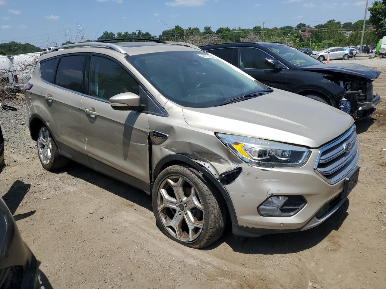 2017 Ford Escape Titanium vin: 1FMCU9J96HUA76485