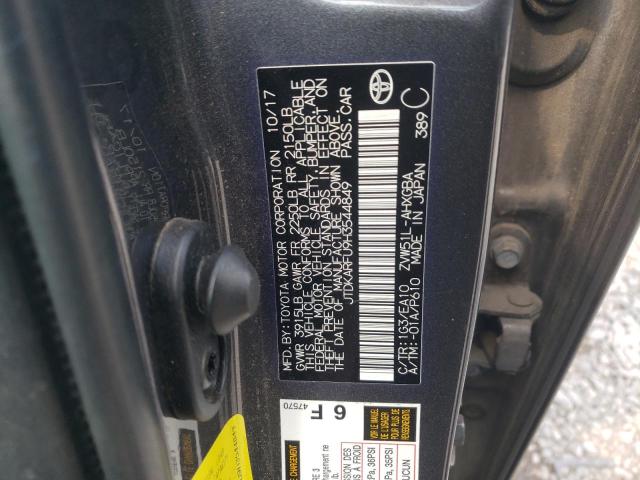 2017 Toyota Prius VIN: JTDKARFU9H3544849 Lot: 57950114