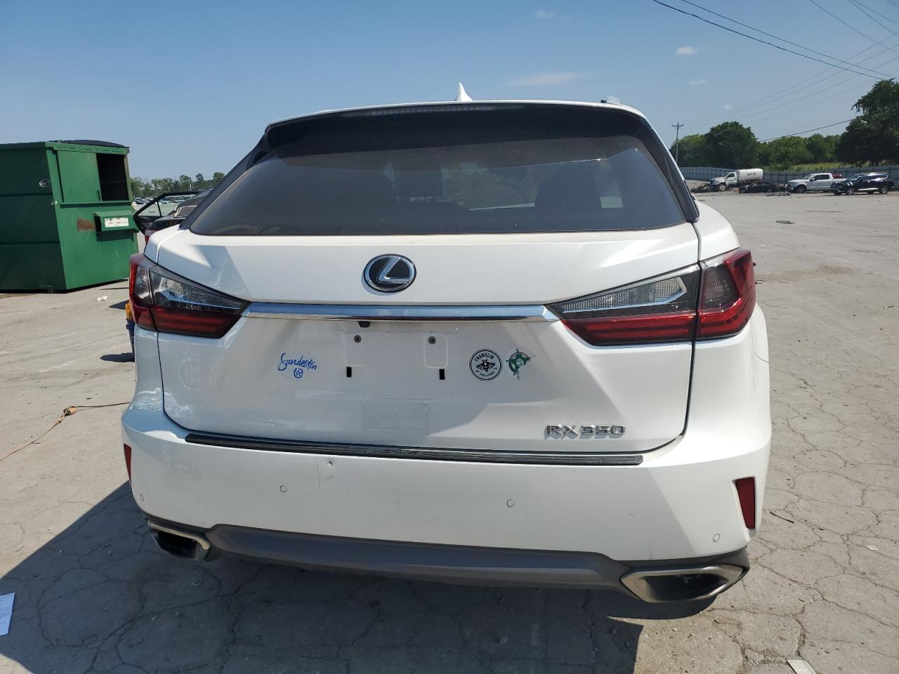 2T2BZMCA4HC106118 2017 Lexus Rx 350 Base