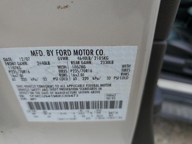 1FMCU94198KC69473 | 2008 Ford escape limited