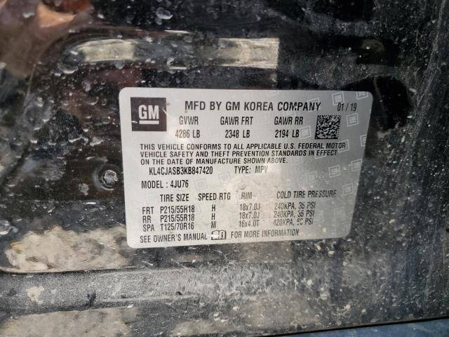 2019 Buick Encore Preferred VIN: KL4CJASB3KB847420 Lot: 59141984