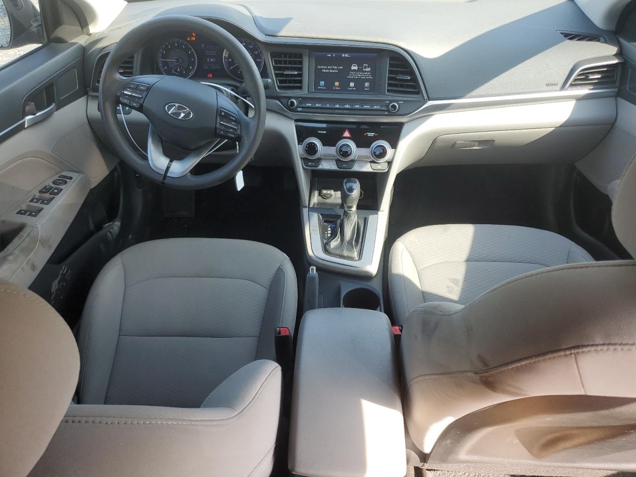 2019 Hyundai Elantra Sel vin: 5NPD84LF2KH496958