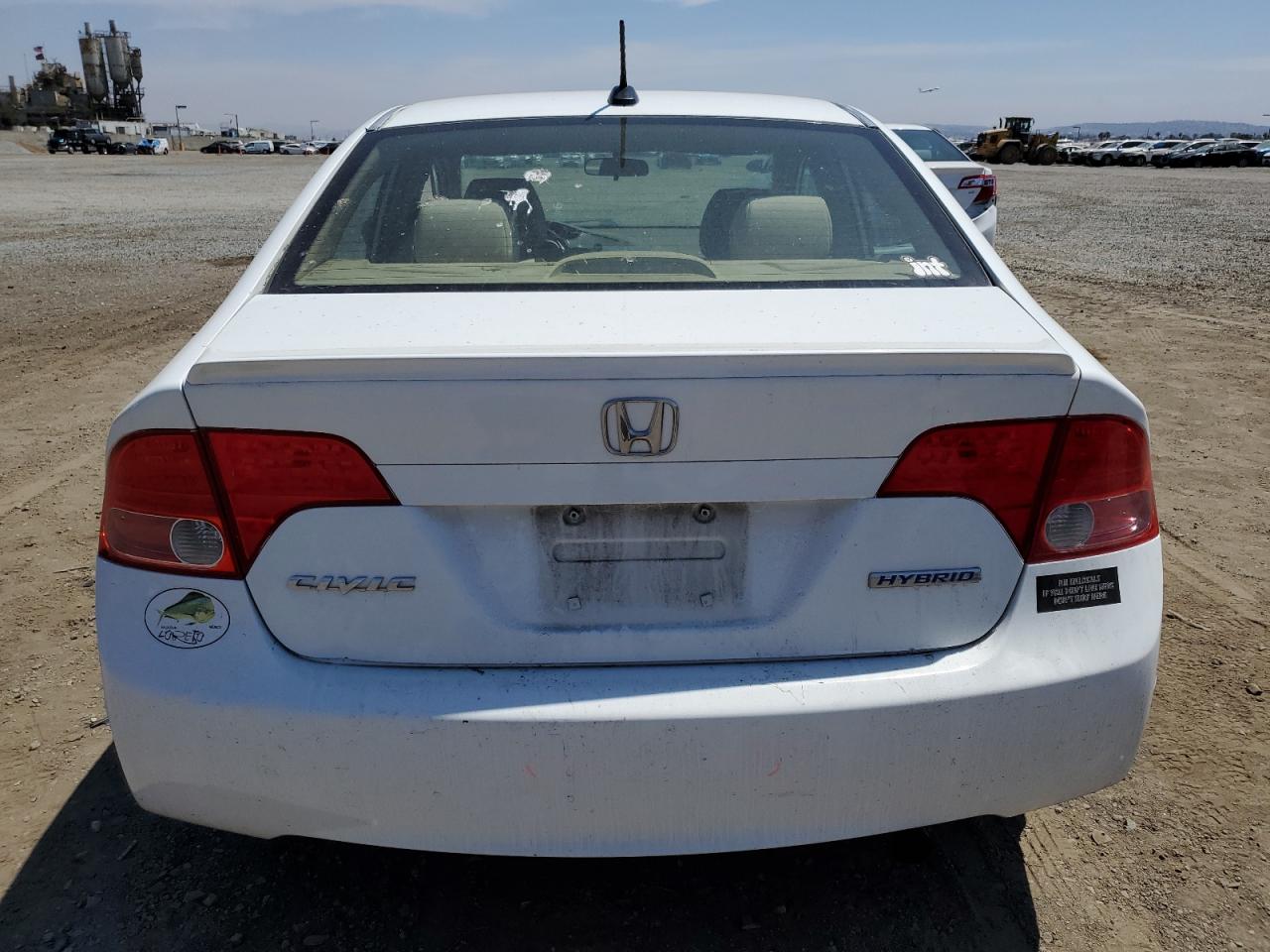 JHMFA36258S008501 2008 Honda Civic Hybrid