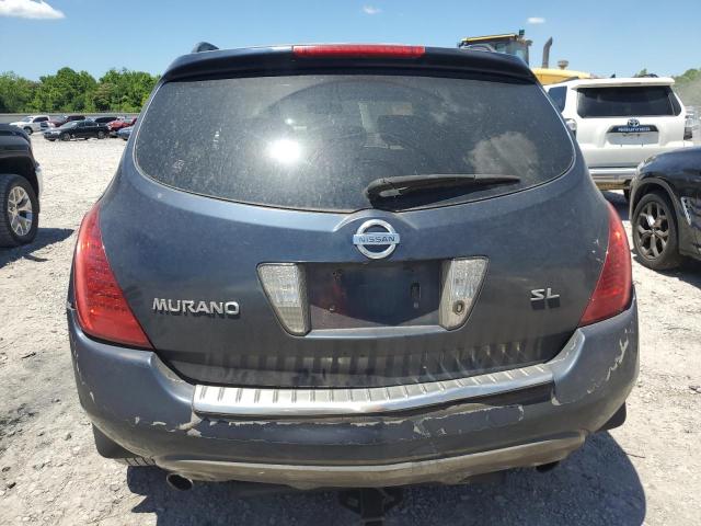2006 Nissan Murano Sl VIN: JN8AZ08T56W408691 Lot: 57281914