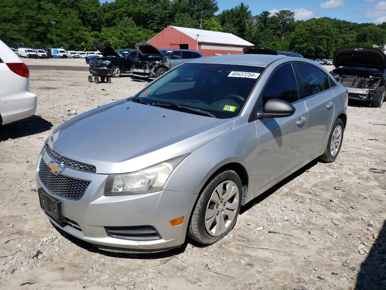 2012 Chevrolet Cruze Ls vin: 1G1PD5SH5C7264631