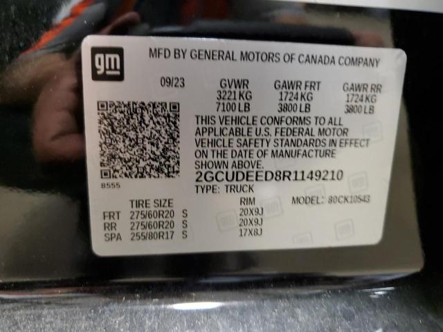2024 CHEVROLET SLVRADO SS 2GCUDEED8R1149210