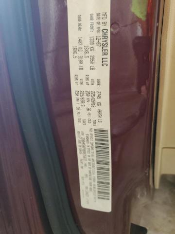 2008 Chrysler Town & Country Touring VIN: 2A8HR54P08R675872 Lot: 59136374