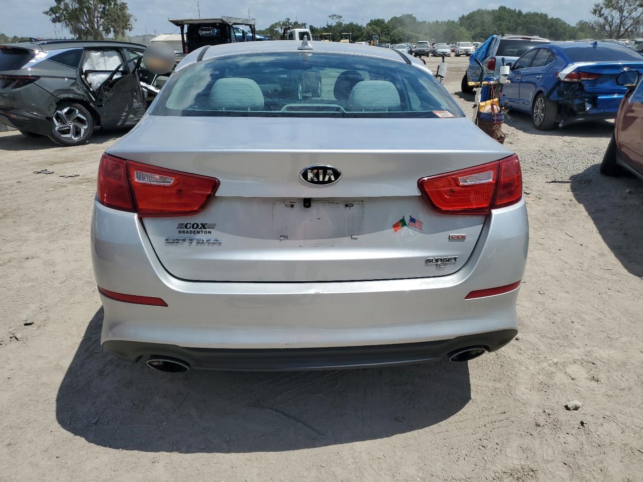 5XXGM4A7XFG447741 2015 Kia Optima Lx