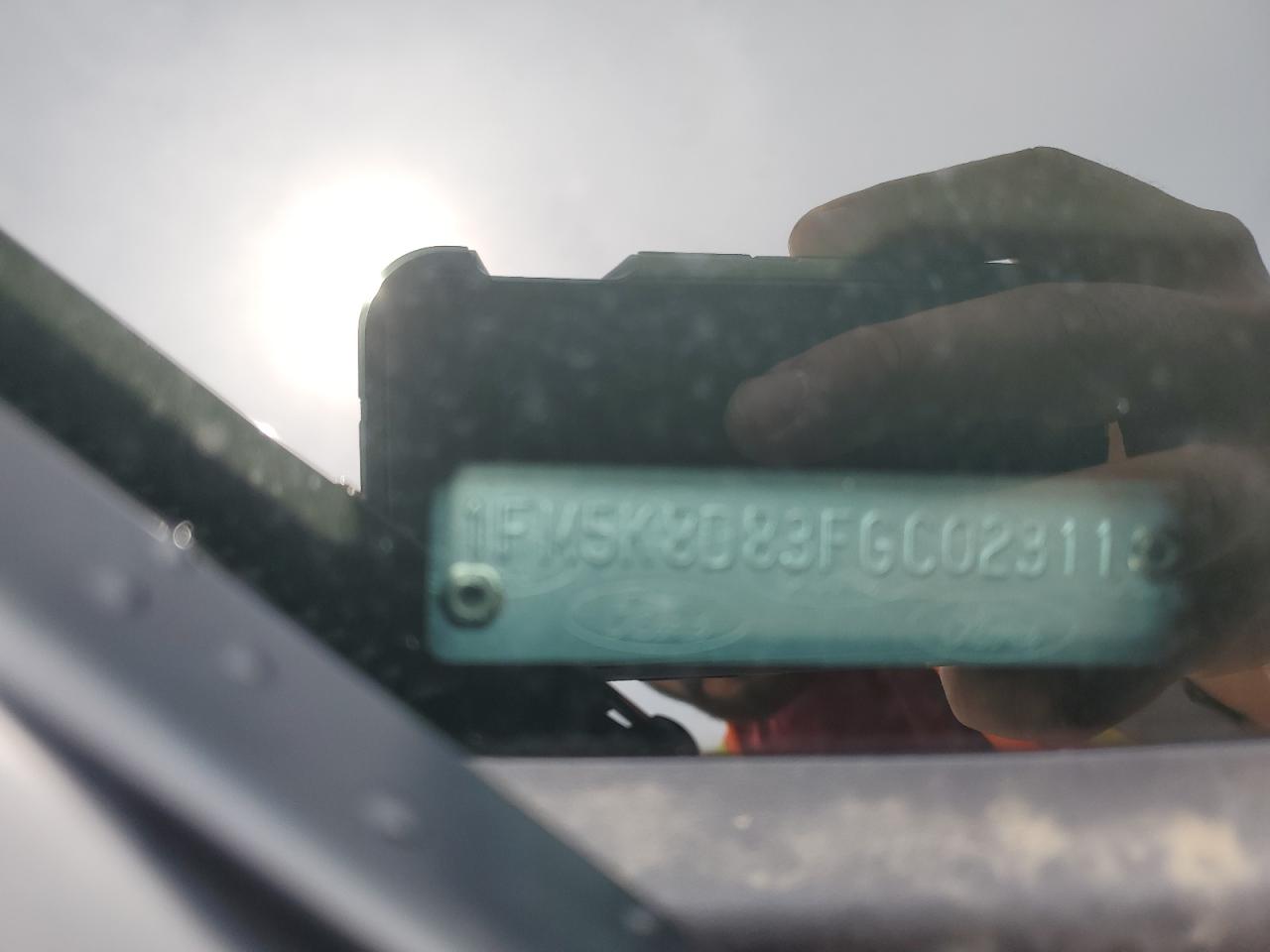 1FM5K8D83FGC02311 2015 Ford Explorer Xlt