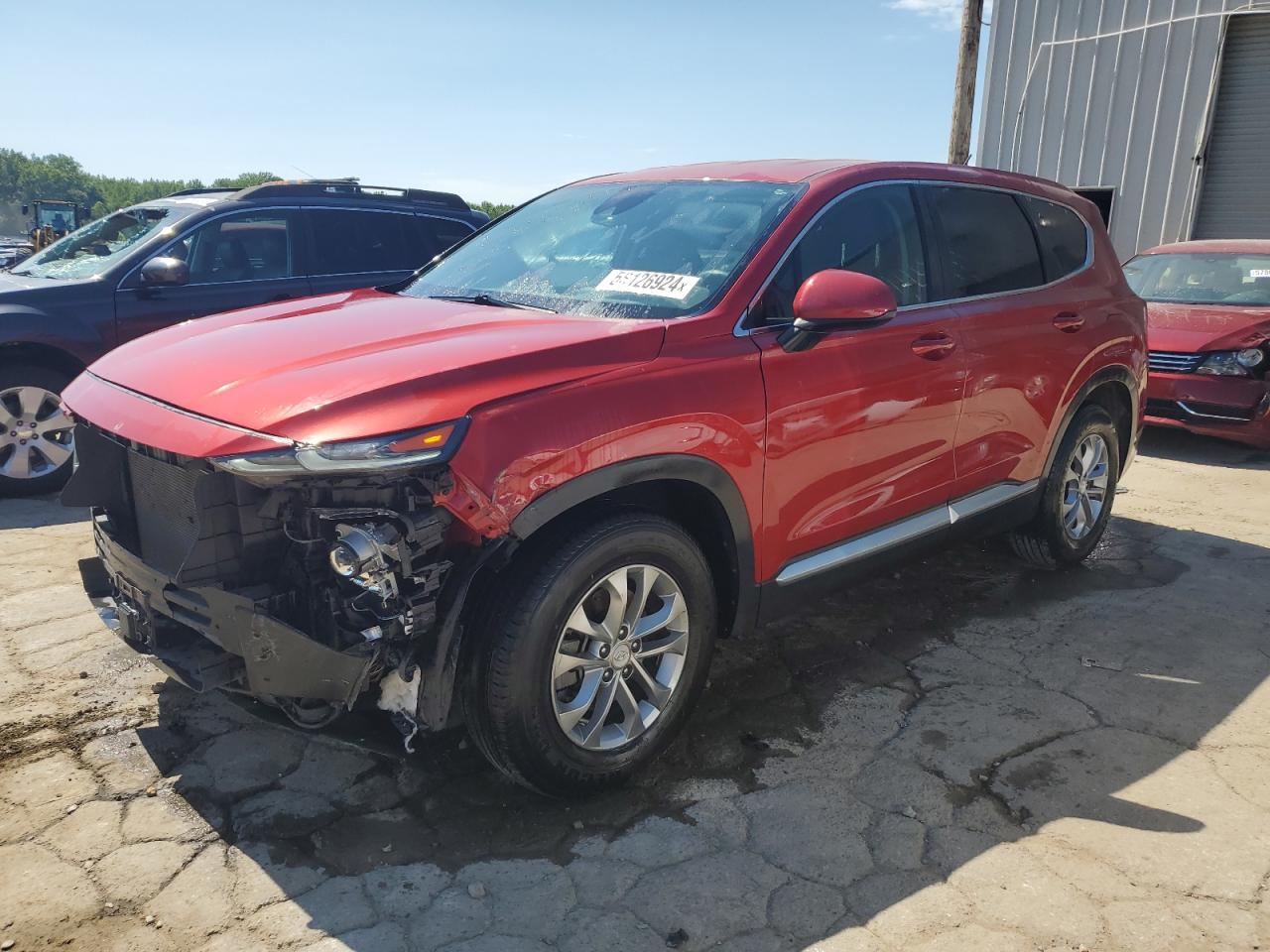 2020 Hyundai Santa Fe Se vin: 5NMS23AD4LH148999