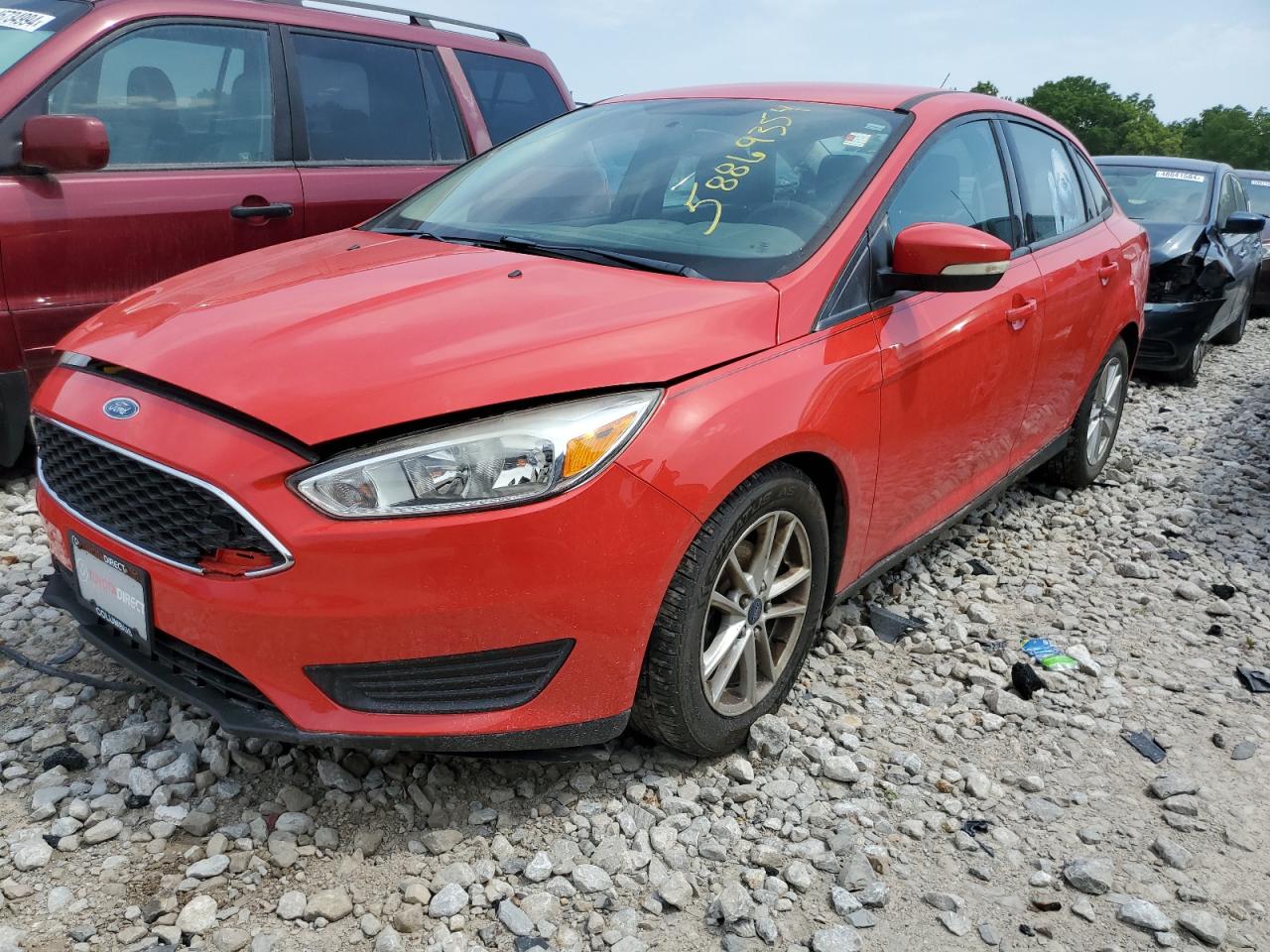 2016 Ford Focus Se vin: 1FADP3F25GL252266