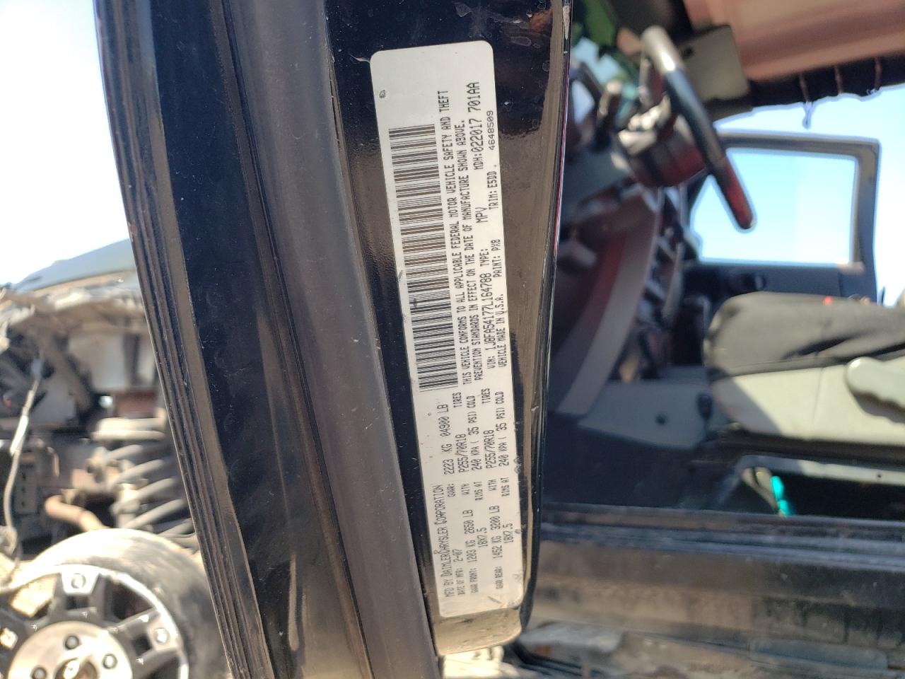 1J8FA54177L164788 2007 Jeep Wrangler Sahara