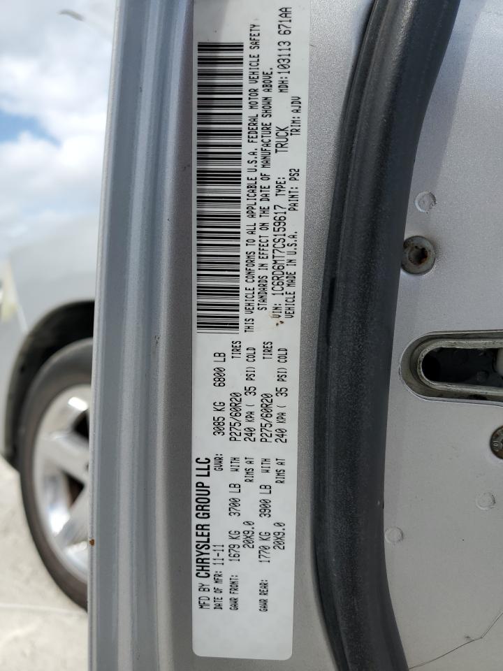 1C6RD6MT7CS159617 2012 Dodge Ram 1500 Sport