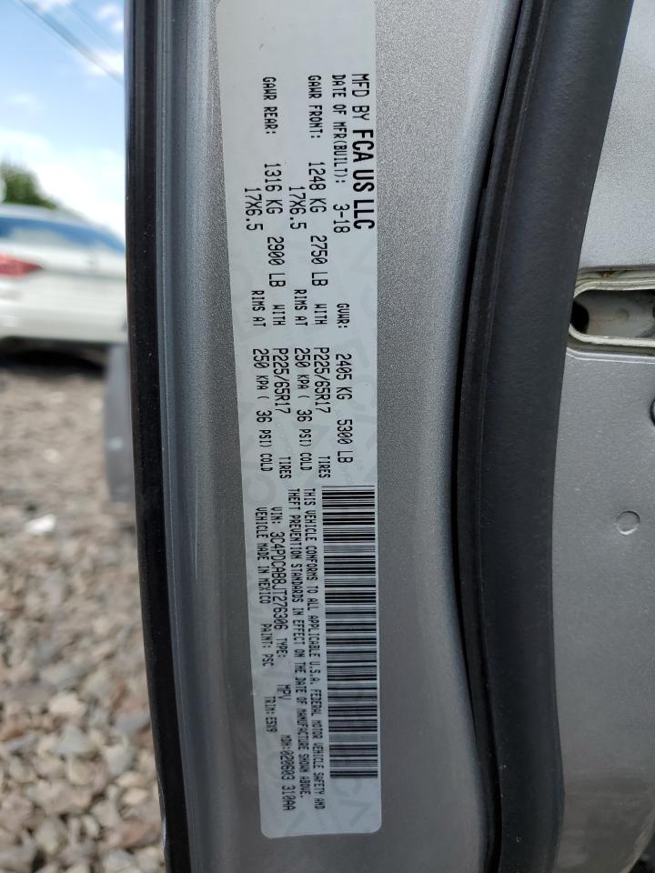 3C4PDCAB8JT276306 2018 Dodge Journey Se