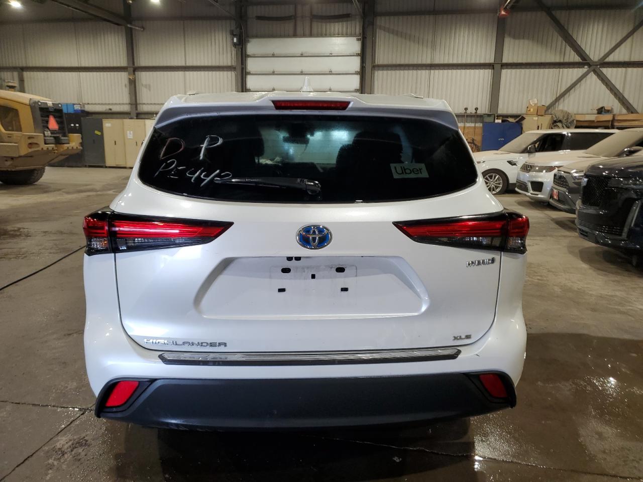 5TDABRCHXNS555952 2022 Toyota Highlander Hybrid Xle