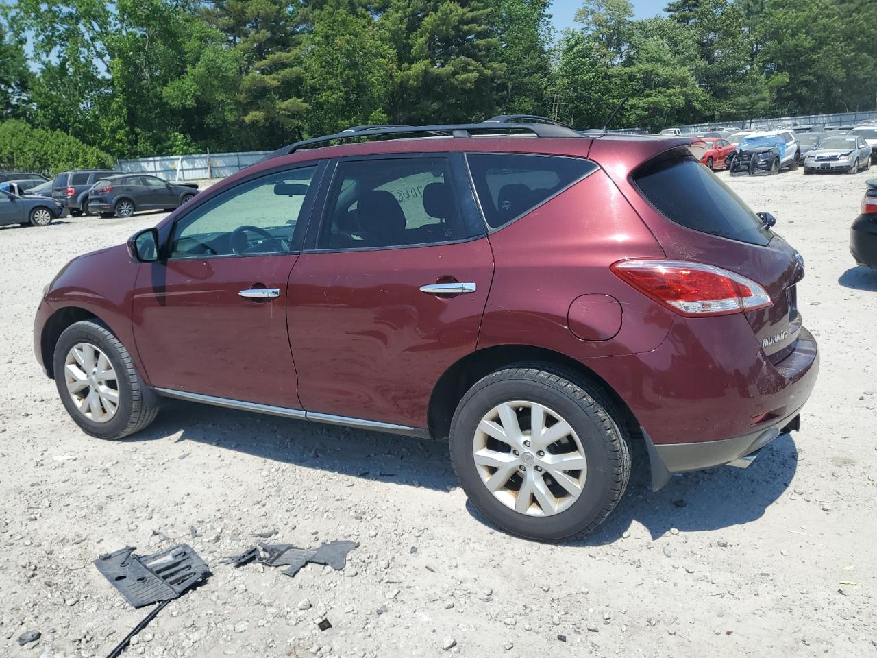 2012 Nissan Murano S vin: JN8AZ1MW6CW214947