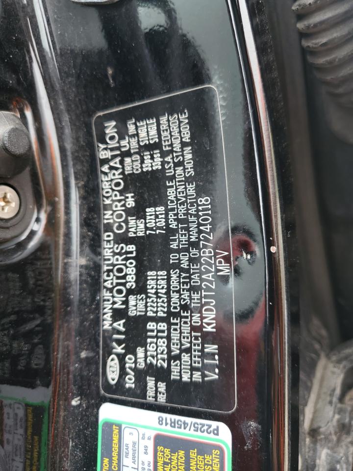 KNDJT2A22B7240118 2011 Kia Soul +