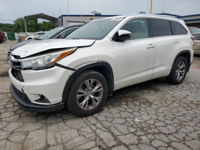 2015 Toyota Highlander Xle VIN: 5TDJKRFH5FS153642 Lot: 57558644