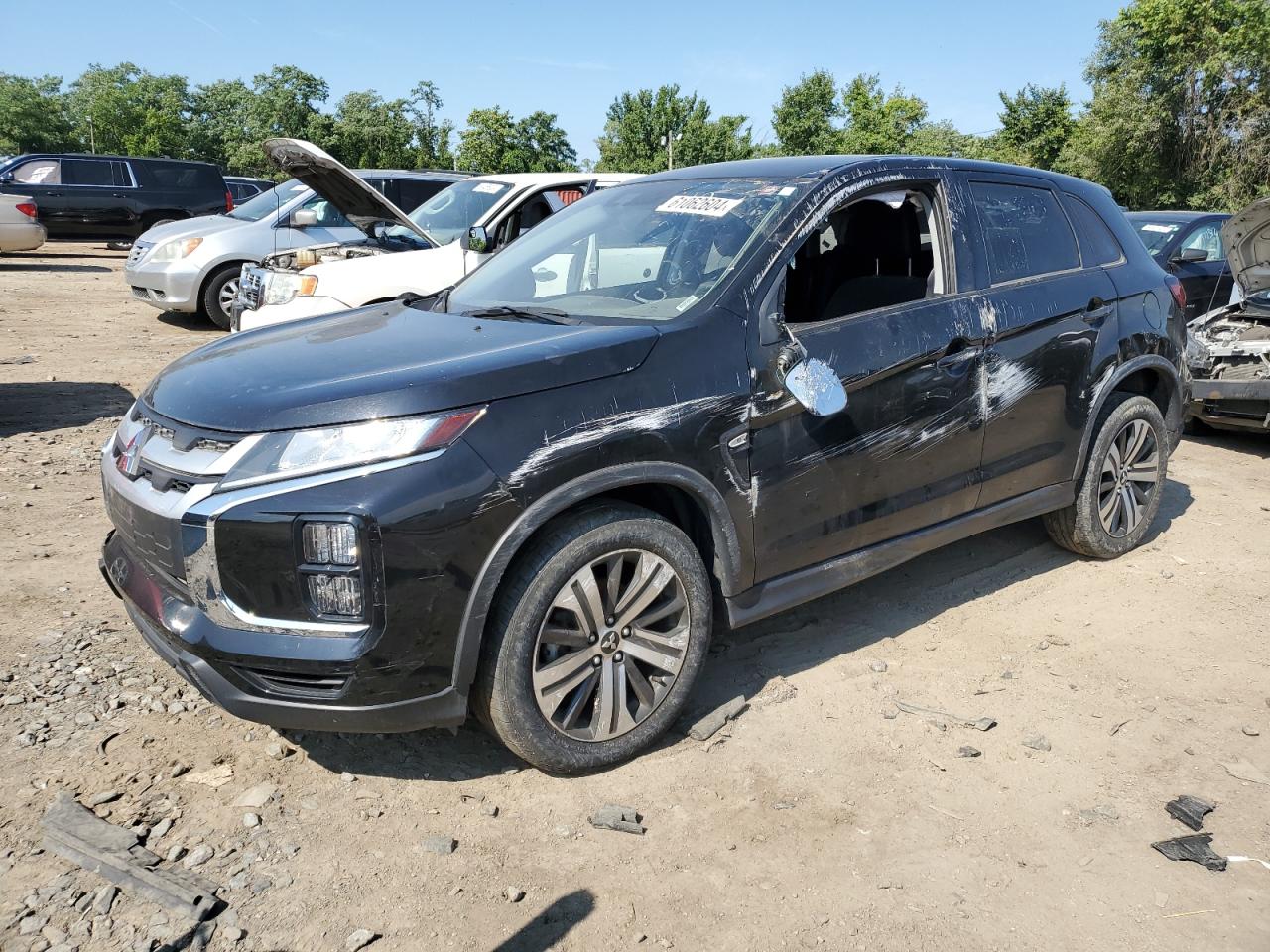 2021 Mitsubishi Outlander Sport Es vin: JA4APUAU8MU033250