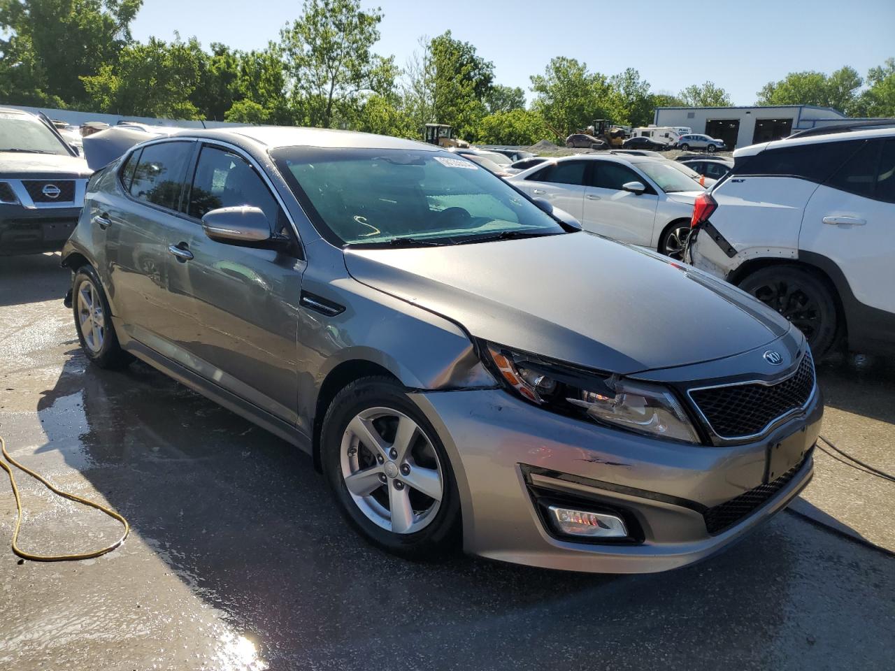 2015 Kia Optima Lx vin: 5XXGM4A74FG501227