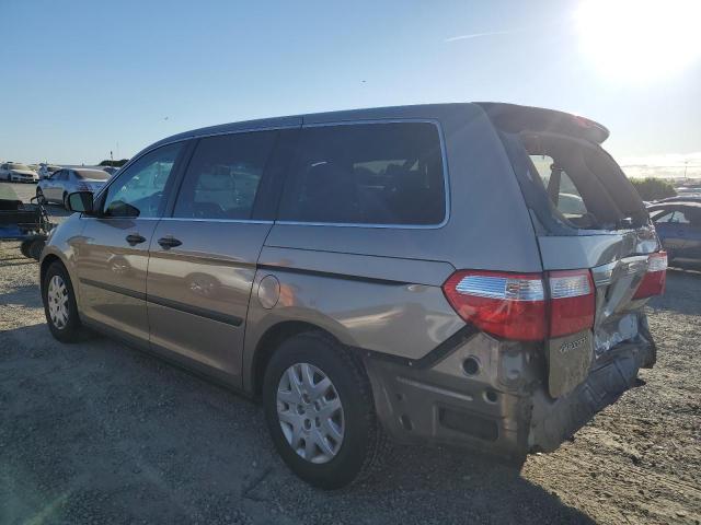 2007 Honda Odyssey Lx VIN: 5FNRL38207B009329 Lot: 58904324