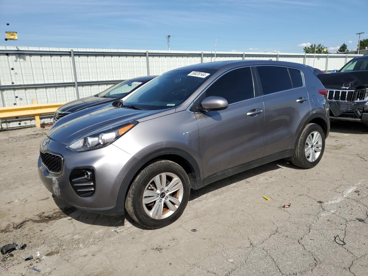 2018 Kia Sportage Lx vin: KNDPMCAC5J7341688