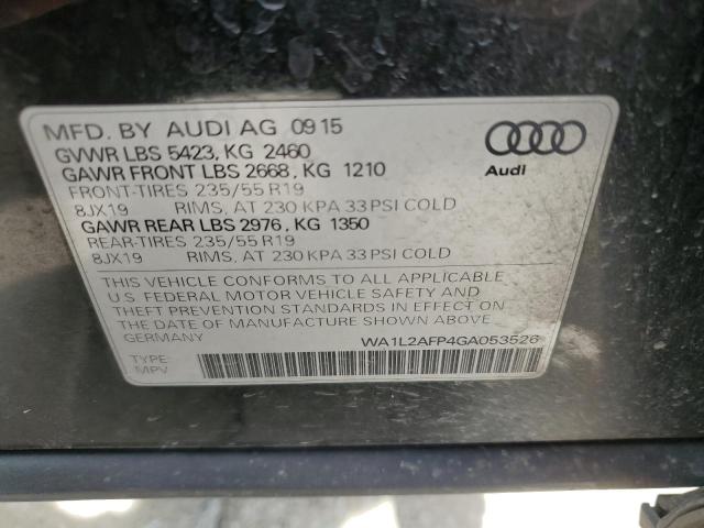 VIN WA1L2AFP4GA053526 2016 Audi Q5, Premium Plus no.13