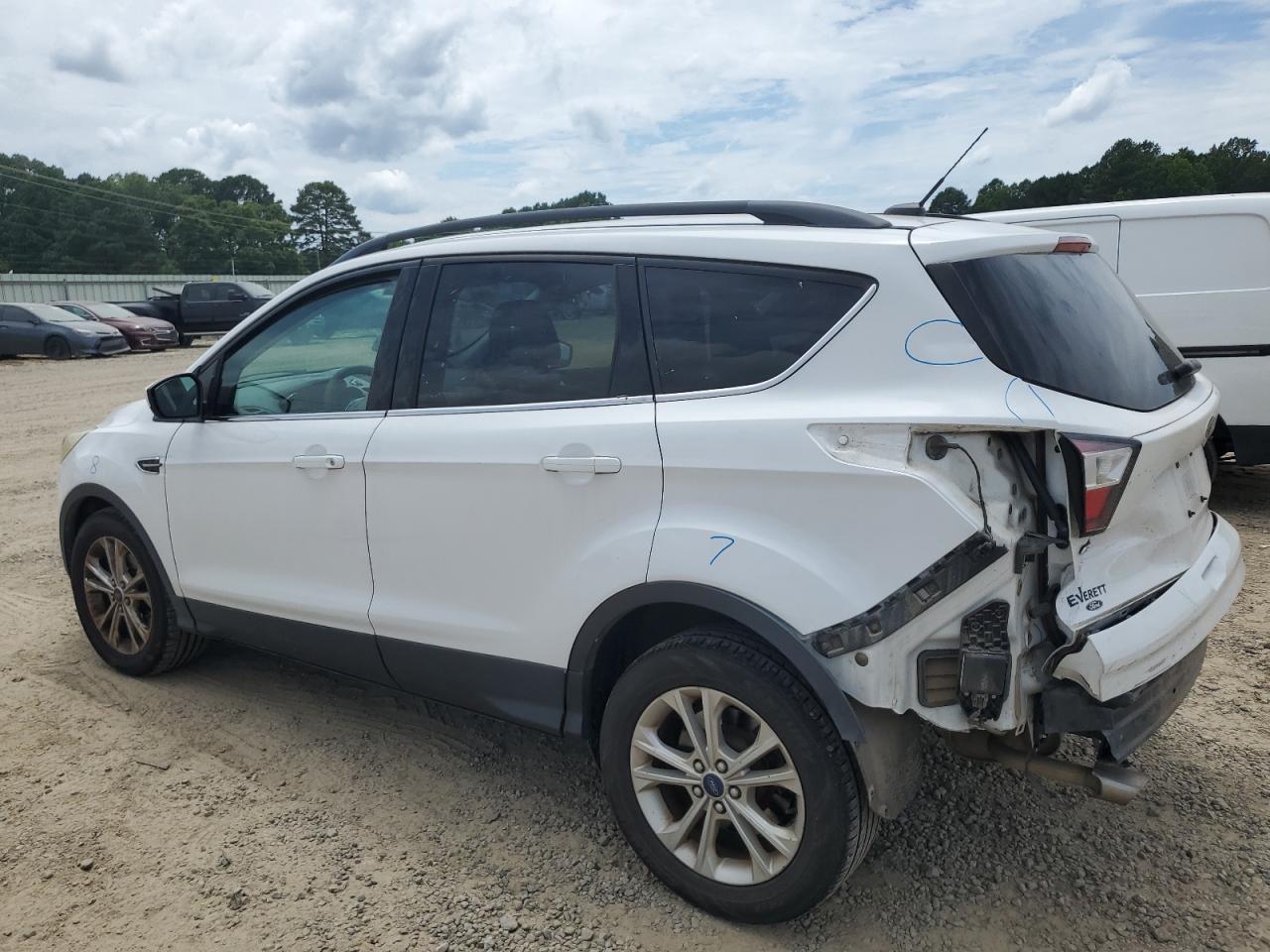 2017 Ford Escape Se vin: 1FMCU0GD7HUC13814