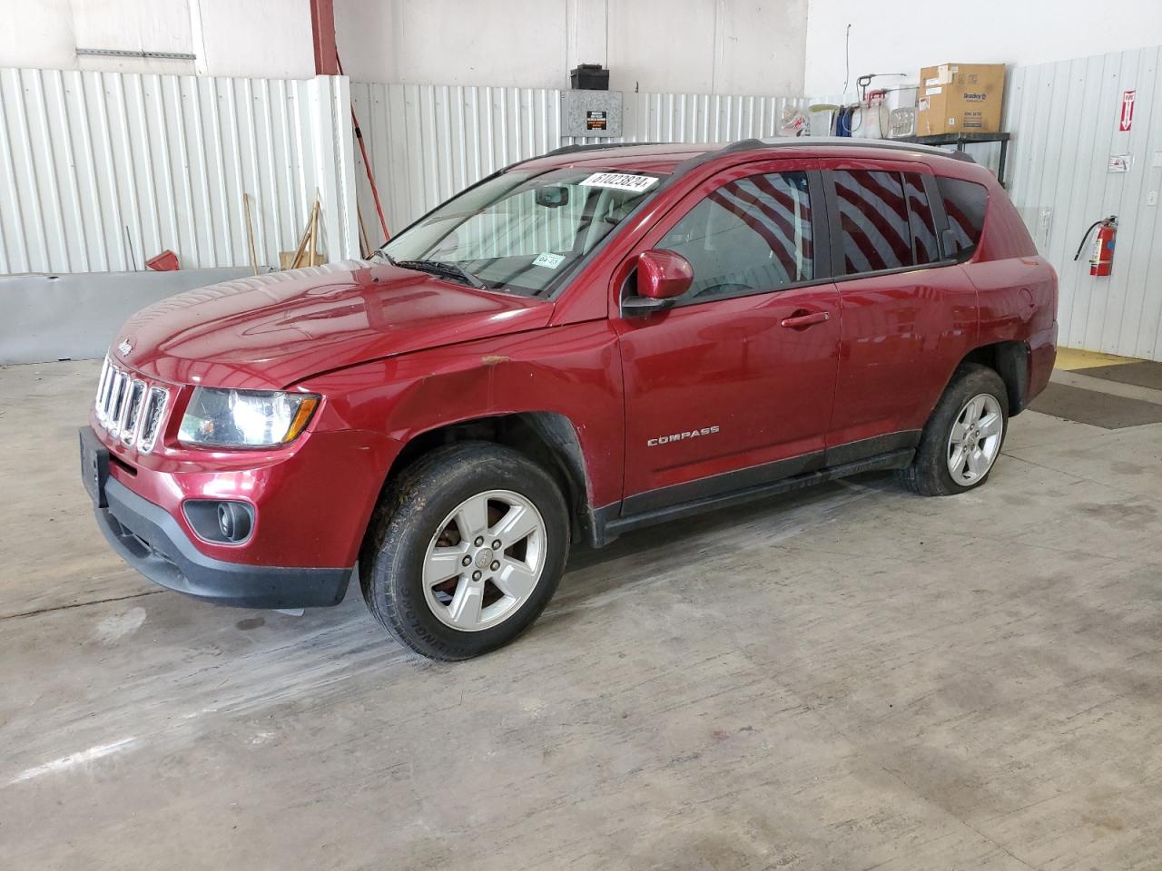 2017 Jeep Compass Latitude vin: 1C4NJCEB0HD160219