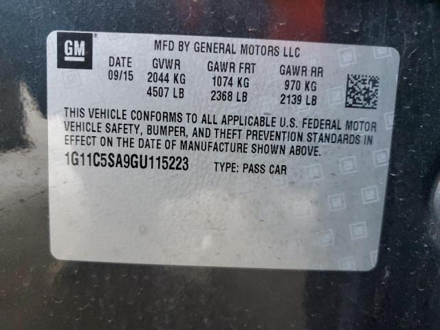 1G11C5SA9GU115223 2016 CHEVROLET MALIBU - Image 12