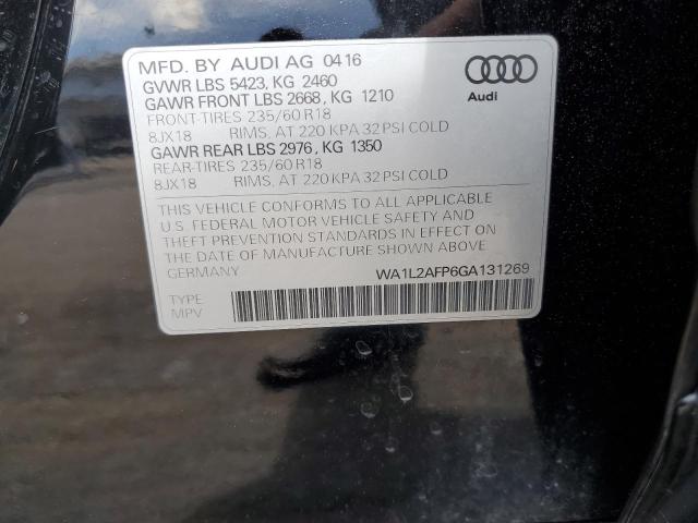 VIN WA1L2AFP6GA131269 2016 Audi Q5, Premium Plus no.12