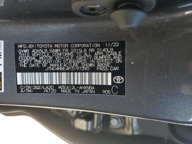 2023 TOYOTA COROLLA XS - JTNC4MBE4P3197390