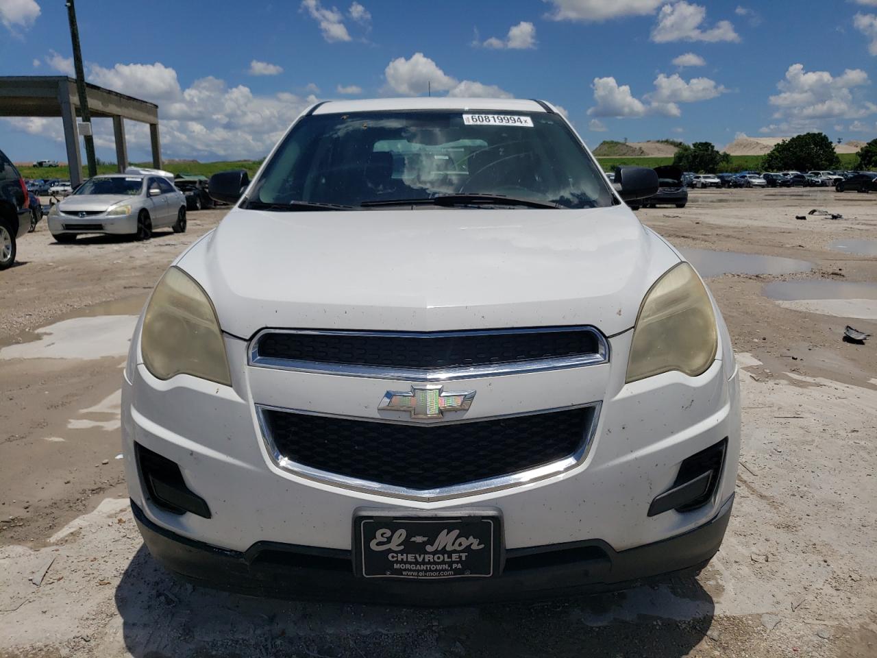 2012 Chevrolet Equinox Ls vin: 2GNFLCEK7C6311747