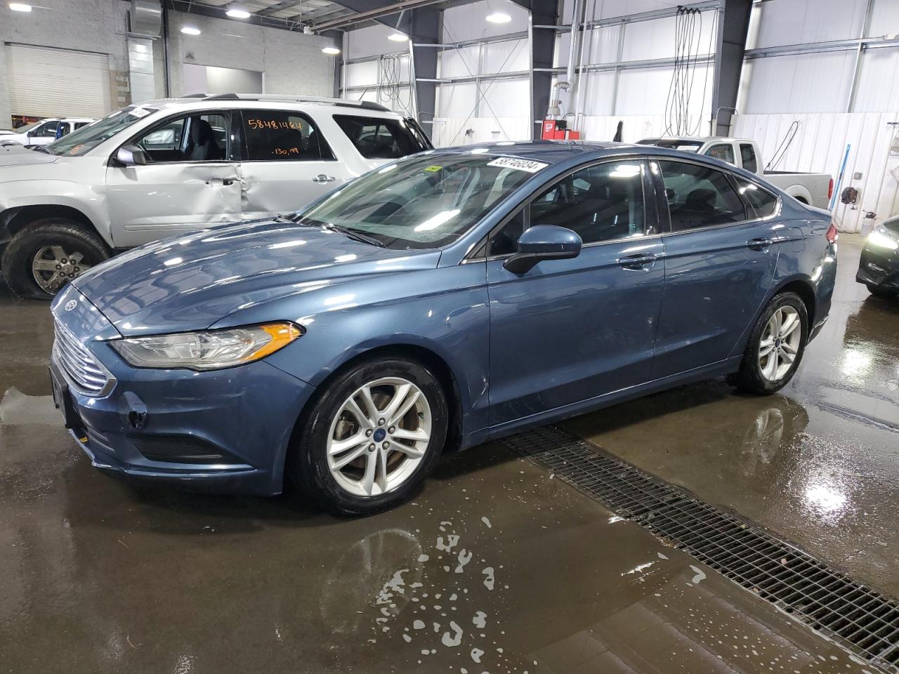 2018 Ford Fusion Se vin: 3FA6P0HD0JR186840