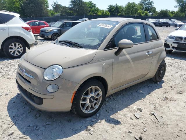 2012 Fiat 500 Pop VIN: 3C3CFFAR1CT299103 Lot: 59100654
