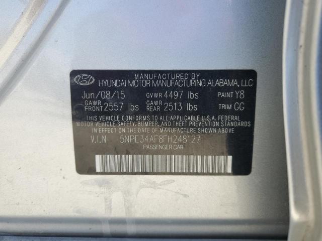 2015 HYUNDAI SONATA SPO - 5NPE34AF8FH248127
