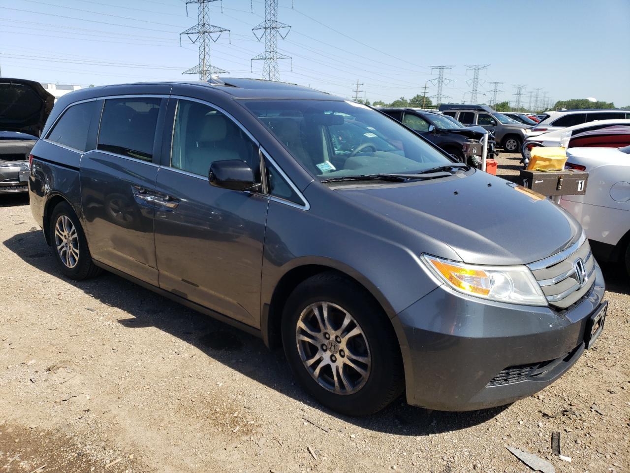 5FNRL5H60CB067420 2012 Honda Odyssey Exl