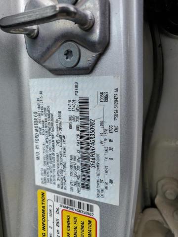 VIN 3FA6P0H74GR350982 2016 Ford Fusion, SE no.12