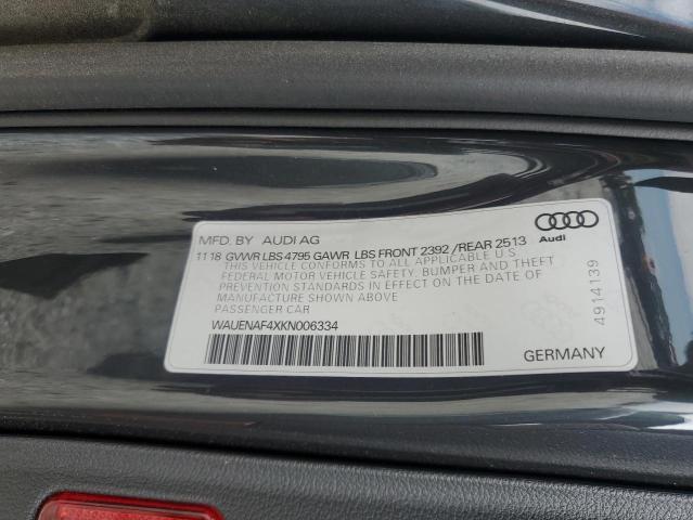 VIN WAUENAF4XKN006334 2019 Audi A4, Premium Plus no.13