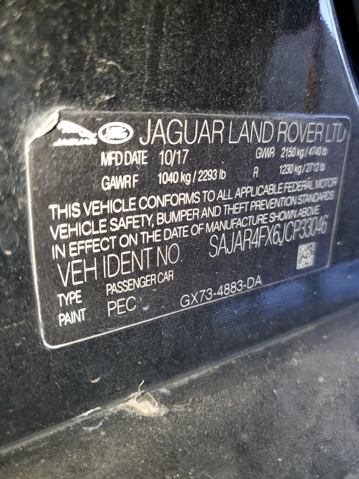 SAJAR4FX6JCP33046 2018 Jaguar Xe