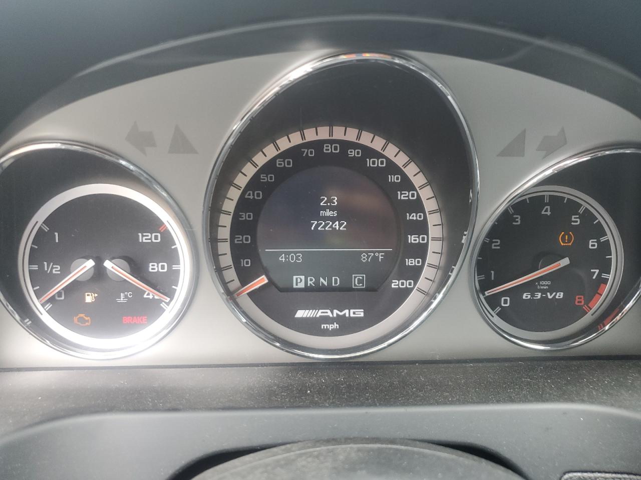 WDDGF77XX9F287310 2009 Mercedes-Benz C 63 Amg