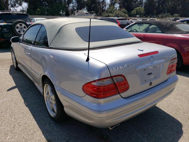 2003 Mercedes-Benz Clk 430 VIN: WDBLK70G93T139428 Lot: 58161144