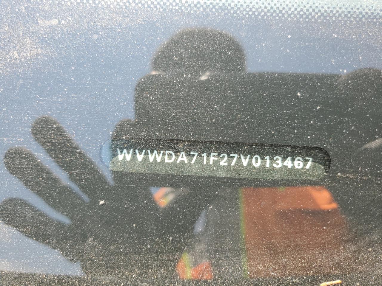 WVWDA71F27V013467 2007 Volkswagen Eos 2.0T Sport