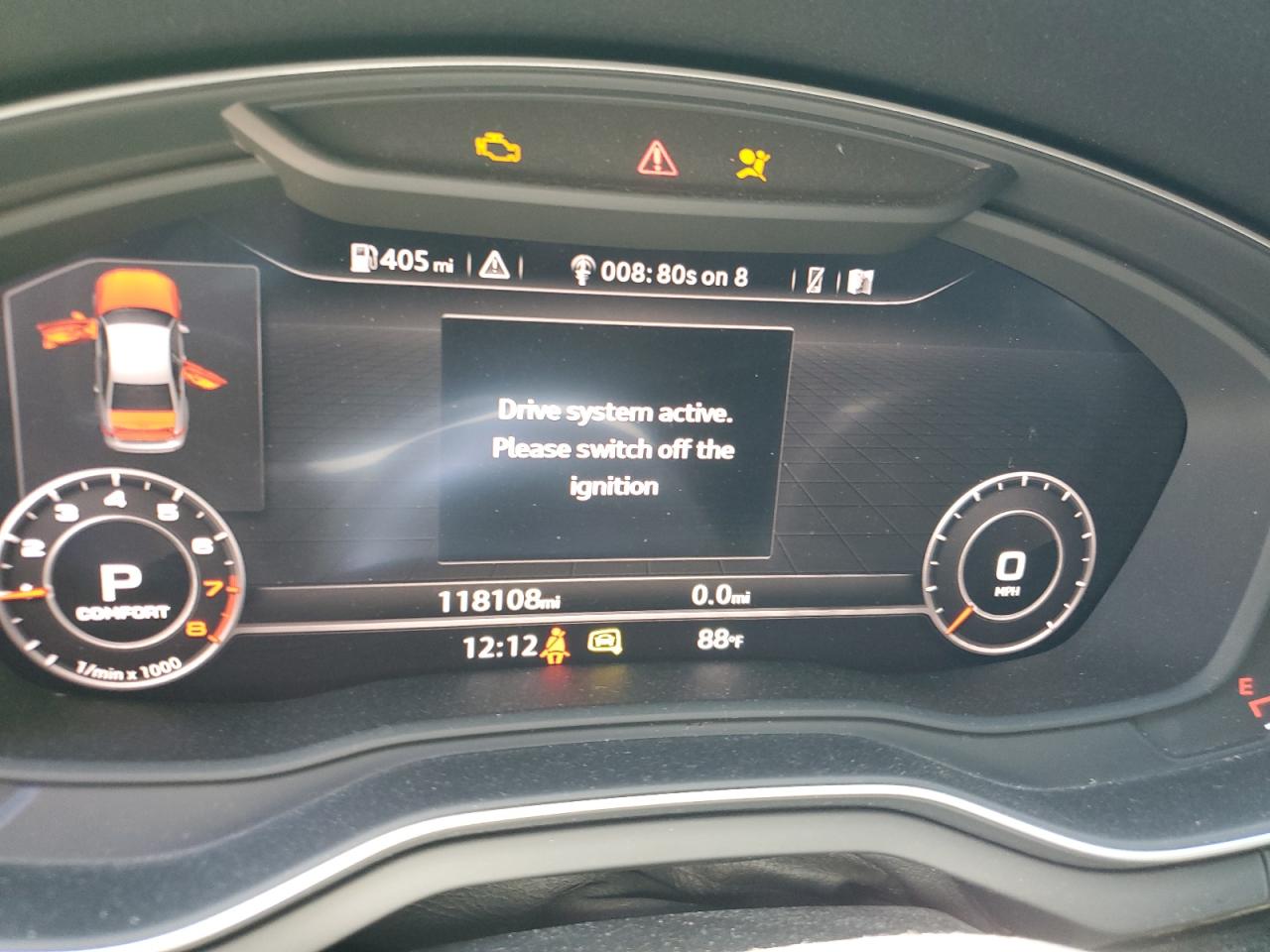 WAUFNAF49JA093881 2018 Audi A4 Prestige