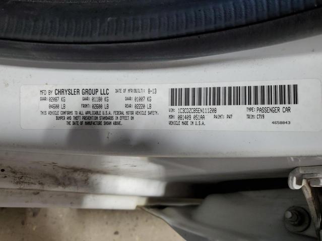 2014 Dodge Avenger Sxt VIN: 1C3CDZCB5EN111208 Lot: 59181794