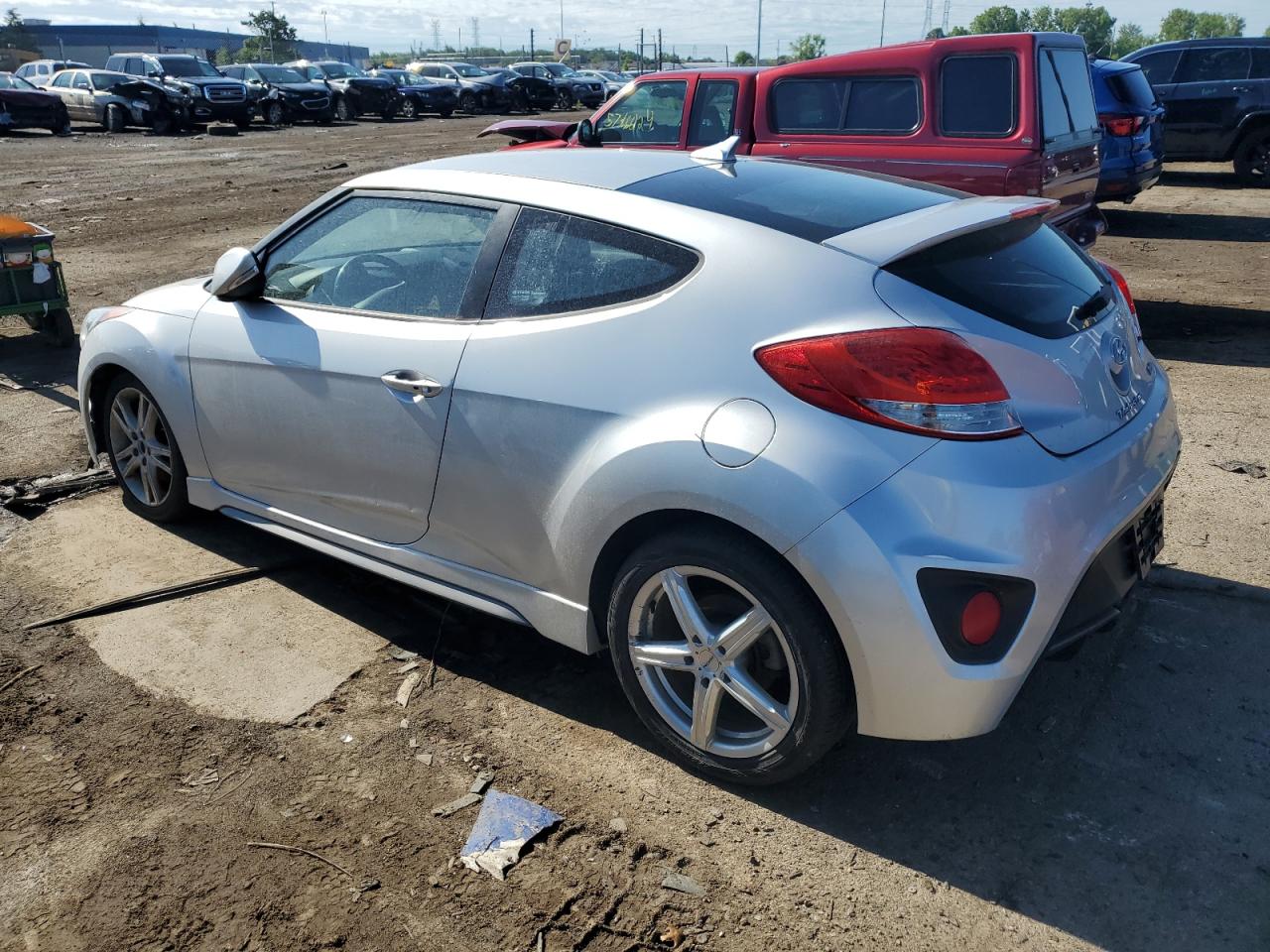 KMHTC6AE8EU184021 2014 Hyundai Veloster Turbo