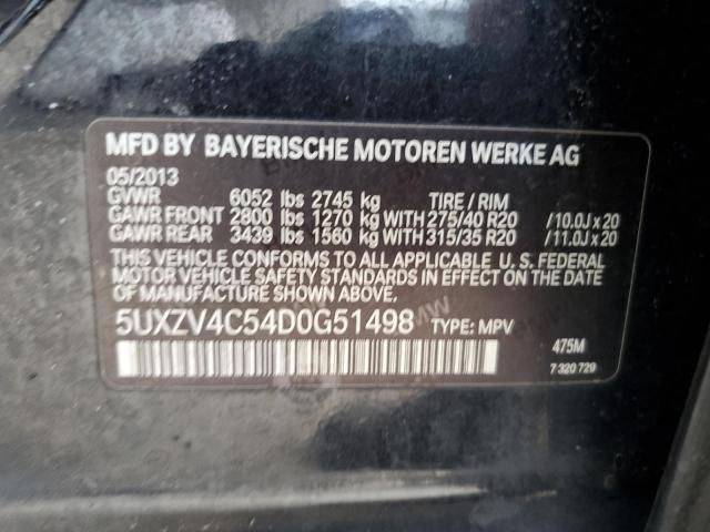 VIN 5UXZV4C54D0G51498 2013 BMW X5, Xdrive35I no.13