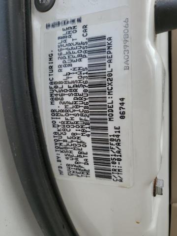 2000 Toyota Avalon Xl VIN: 4T1BF28B6YU076315 Lot: 57918214