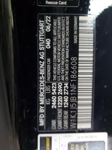 2022 MERCEDES-BENZ E 450 - W1K1J5JB1NF186608