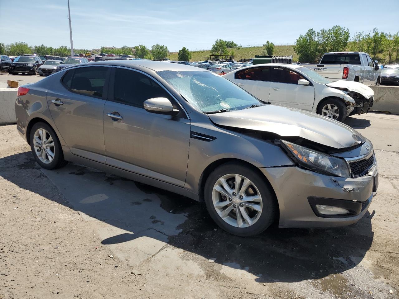 2013 Kia Optima Lx vin: 5XXGM4A73DG090576